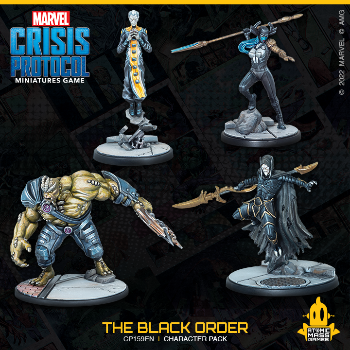 Marvel Crisis Protocol : Black Order Affiliation Pack